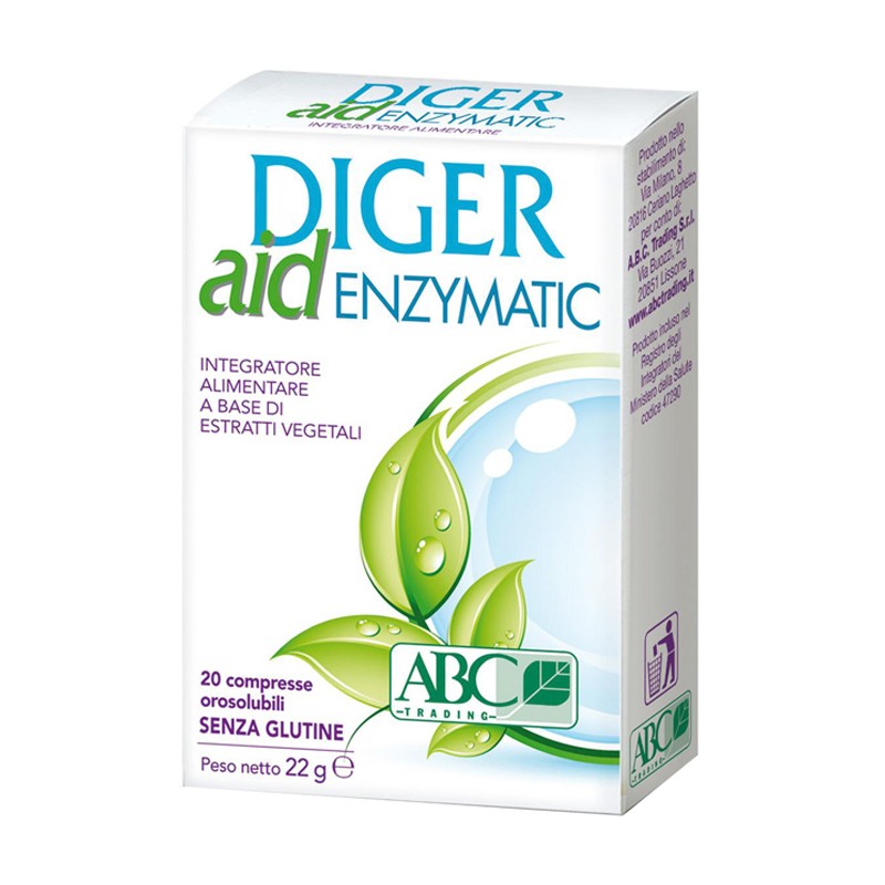 A. B. C. Trading - A. B. C. Trading Diger Aid Enzymatic 20 Compresse