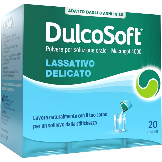 Opella Healthcare Italy - Dulcosoft Polvere Trattamento Stitichezza Occasionale 20 Bustine