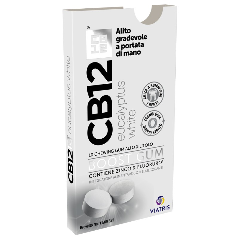 Meda - Meda Pharma Cb12 Boost Eucalyptus White 10 Chewing Gum