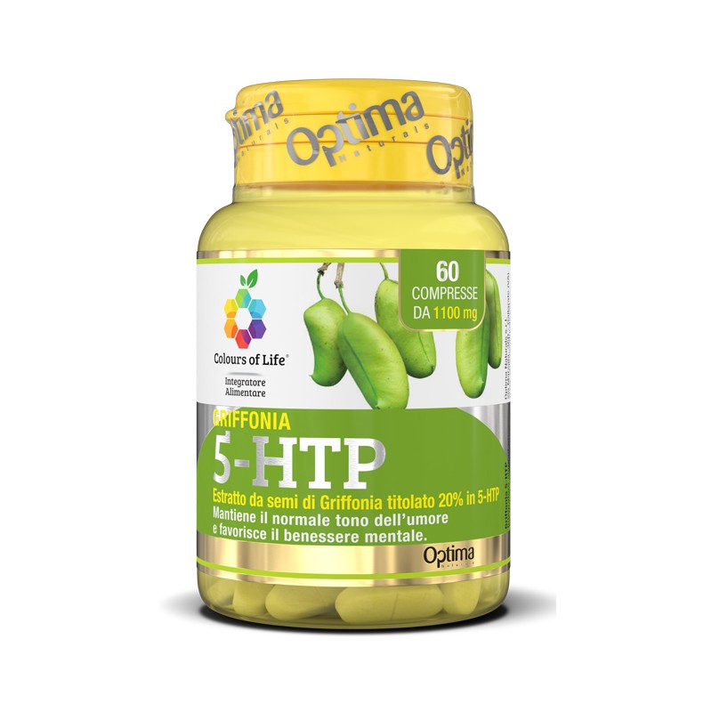 Optima Naturals - Optima Naturals Colours Of Life Griffonia 5-htp 60 Compresse 1100 Mg