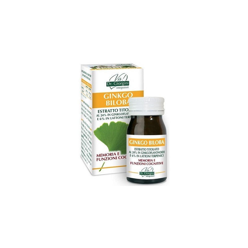 Dr. Giorgini - Vis Giorgini Ser-vis Ginkgo Biloba Estratto Titolato 60 Pastiglie