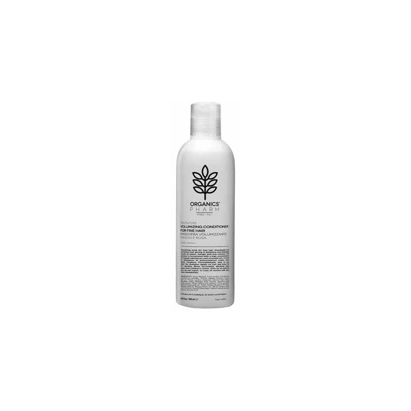 Sma - Sma Organics Pharm Volumizing Conditioner For Fine Hair Mango And Rose