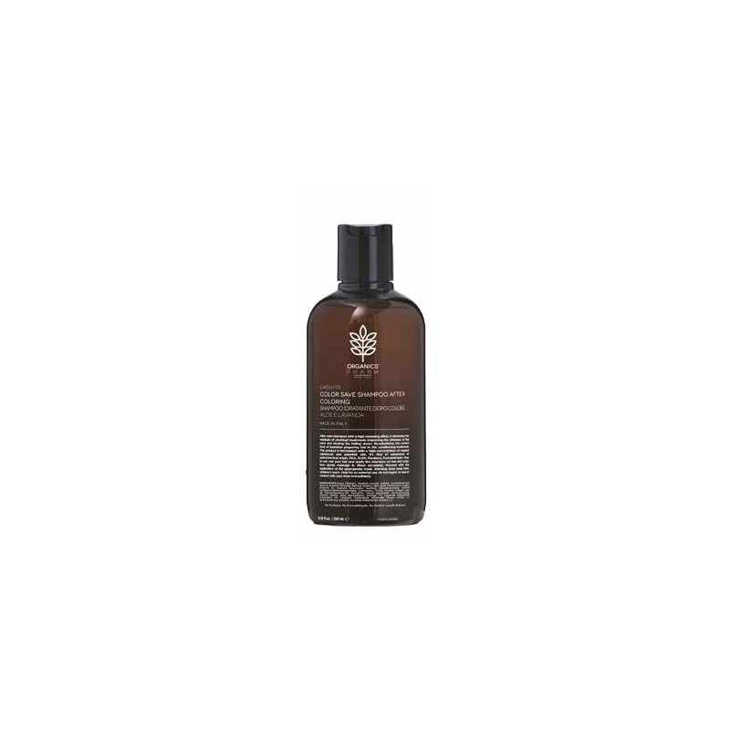 Sma - Sma Organics Pharm Color Save Shampoo After Coloring Aloe And Lavender