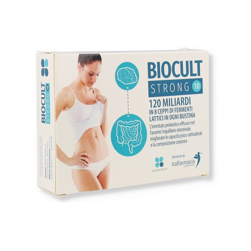 Homeosyn Italia - Homeosyn Italia Biocult Strong 10 Bustine Da 3 G