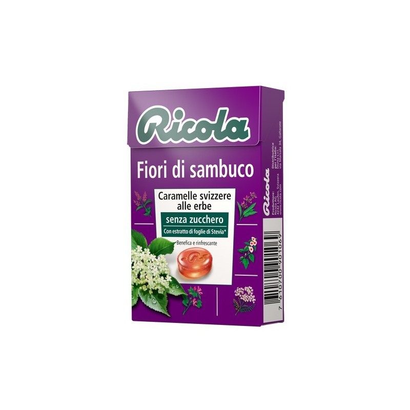 Ricola - Ricola Ag Ricola Fiori Di Sambuco Senza Zucchero 50 G