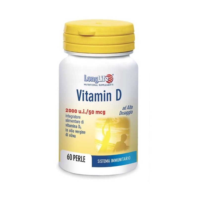 Longlife - Longlife Vitamin D 2000 Ui 60 Perle