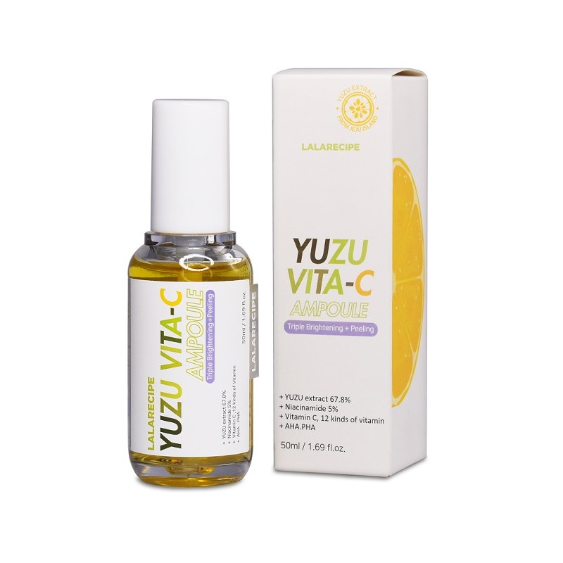 Seoul Cosmetics Co - Seoul Cosmetics Co Lalarecipe Yuzu Vita C Ampoule 50 Ml