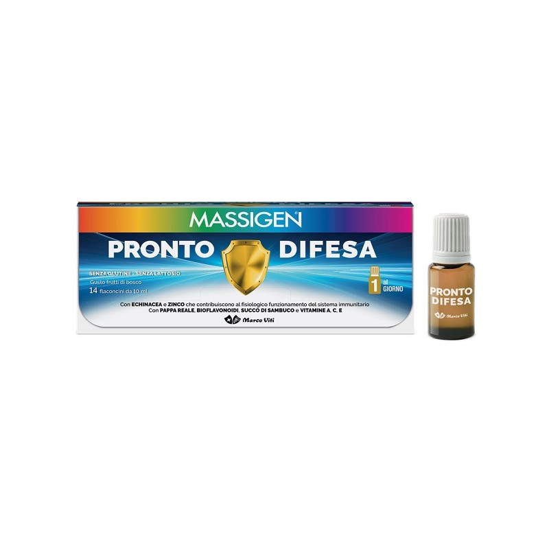 Massigen - Marco Viti Farmaceutici Massigen Pronto Difesa 14 Flaconi X 10 Ml