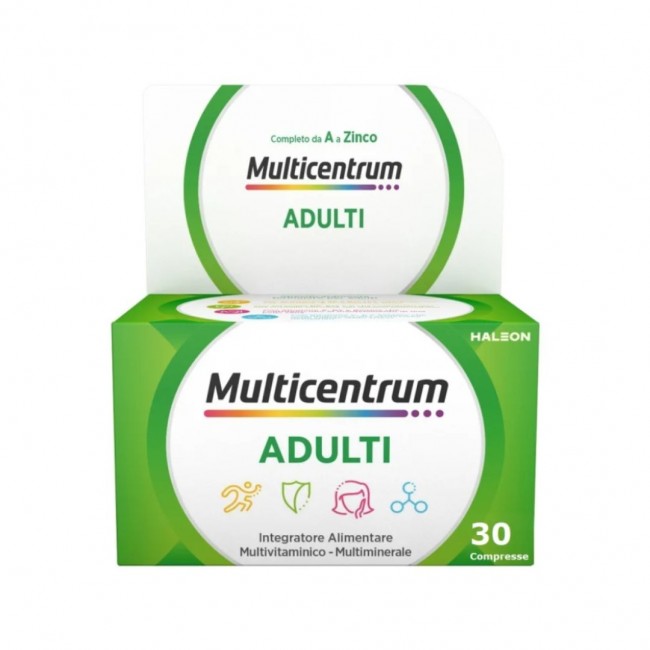 Multicentrum - Multicentrum Adulti Integratore Multivitaminico E Multiminerale - 30 Compresse