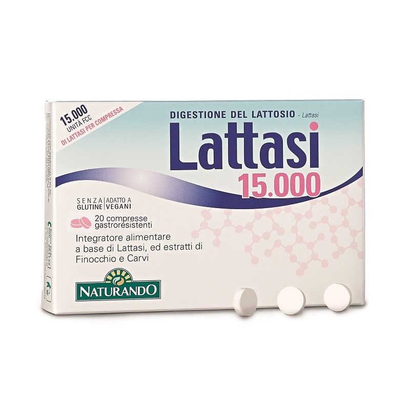 Naturando - Naturando Lattasi 15000 20 Compresse