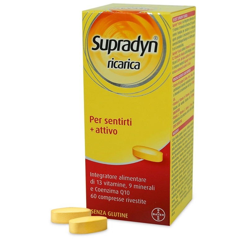 Bayer - Bayer Supradyn Ricarica Integratore Vitaminico - 60 Compresse