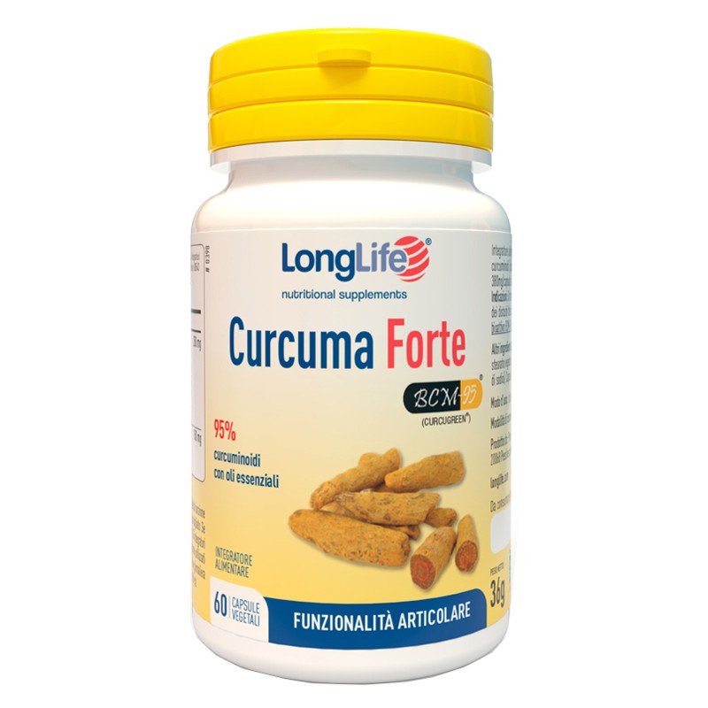 Longlife - Longlife Curcuma Forte 60 Capsule Vegetali