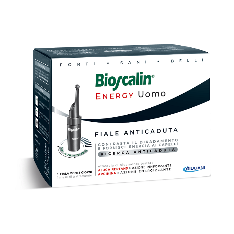 Bioscalin - Bioscalin Energy Uomo Fiale Anticaduta 10 Fiale Da 3,5 Ml