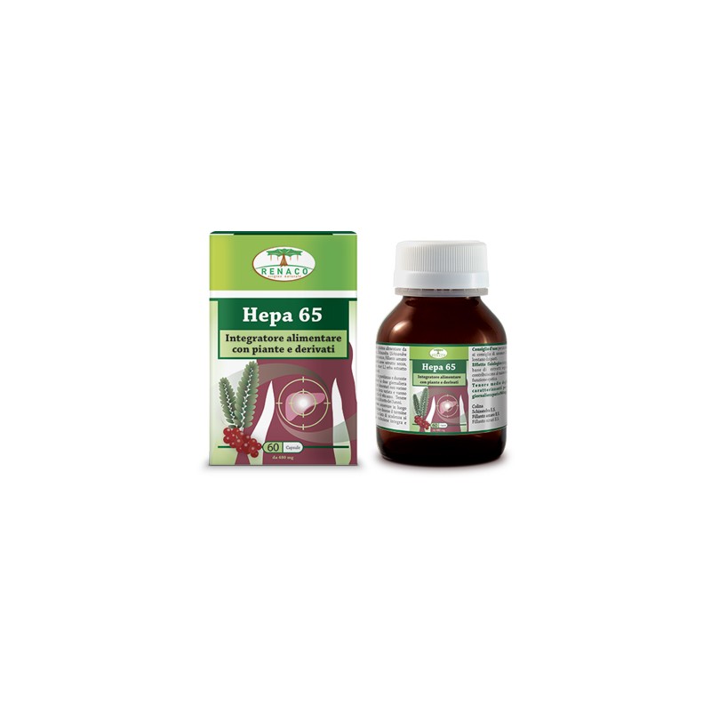 Renaco - Renaco Italia R. I. Group Hepa 65 60 Capsule Flacone 28,8 G