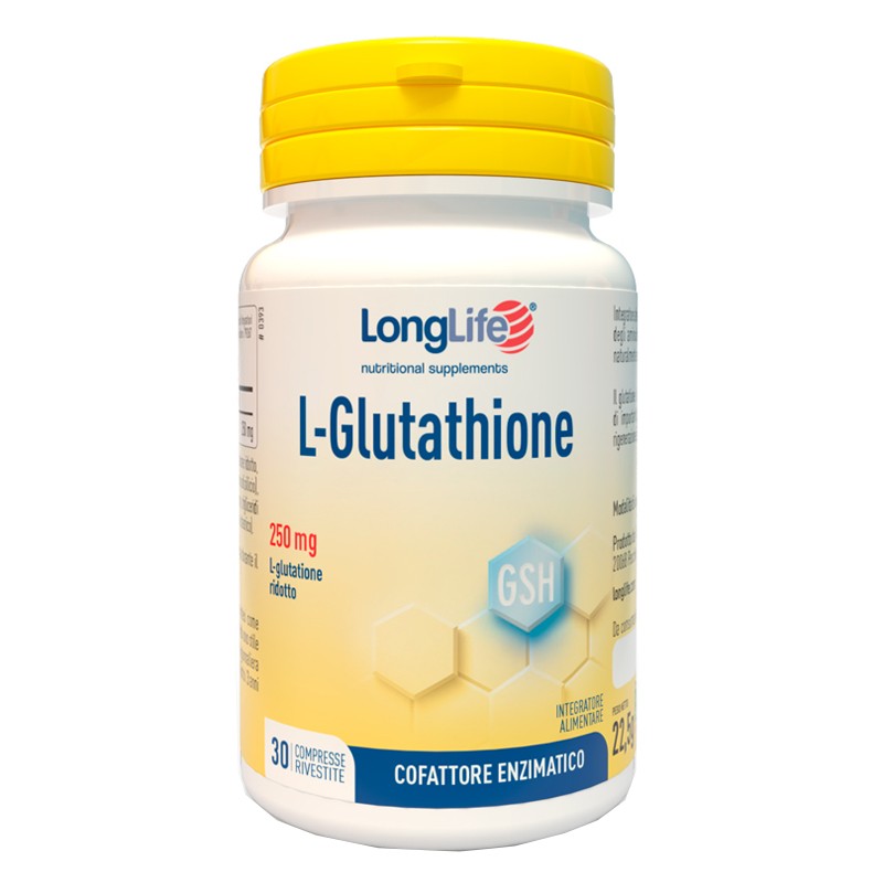 Longlife - Longlife L-glutathione 250 Mg 30 Compresse
