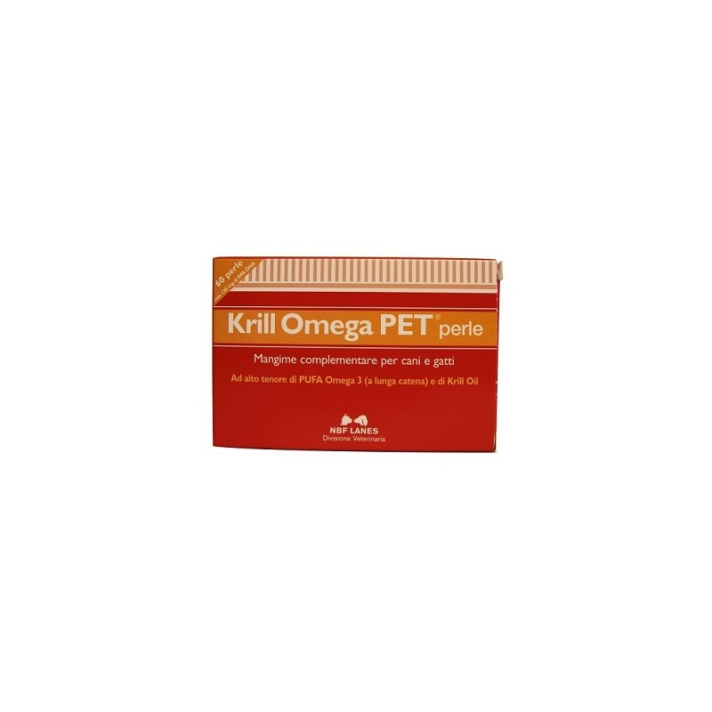 Nbf Lanes - N. B. F. Lanes Krill Omega Pet Blister 60 Perle