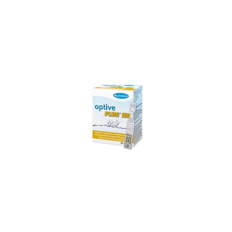 Allergan - Abbvie Optive Plus Ud Gocce Oculari 30 Flaconcini Monodose 0,4 Ml