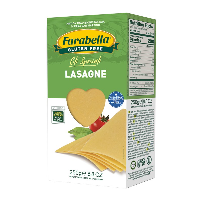 Farabella - Bioalimenta Farabella Lasagne 250 G