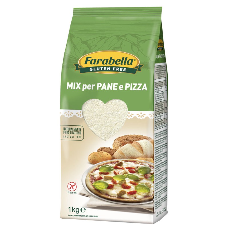 Farabella - Bioalimenta Farabella Farina Preparato Pane/pizza 1 Kg