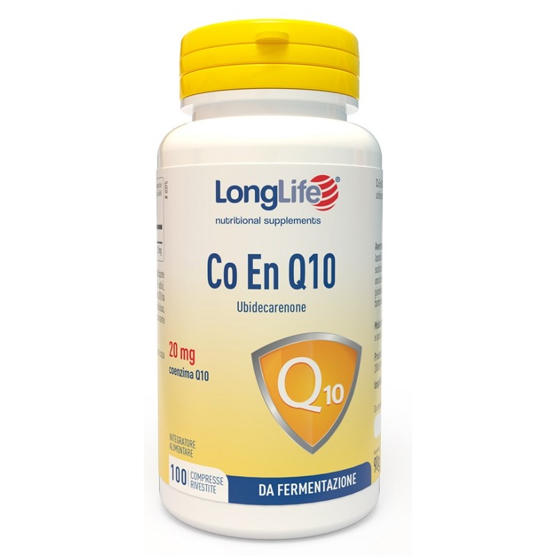 Longlife - Longlife Co En Q10 20mg 100 Compresse