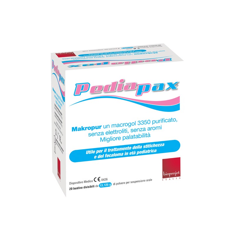 Bioprojet - Bioprojet Pediapax Polvere Per La Stitichezza - 20 Bustine