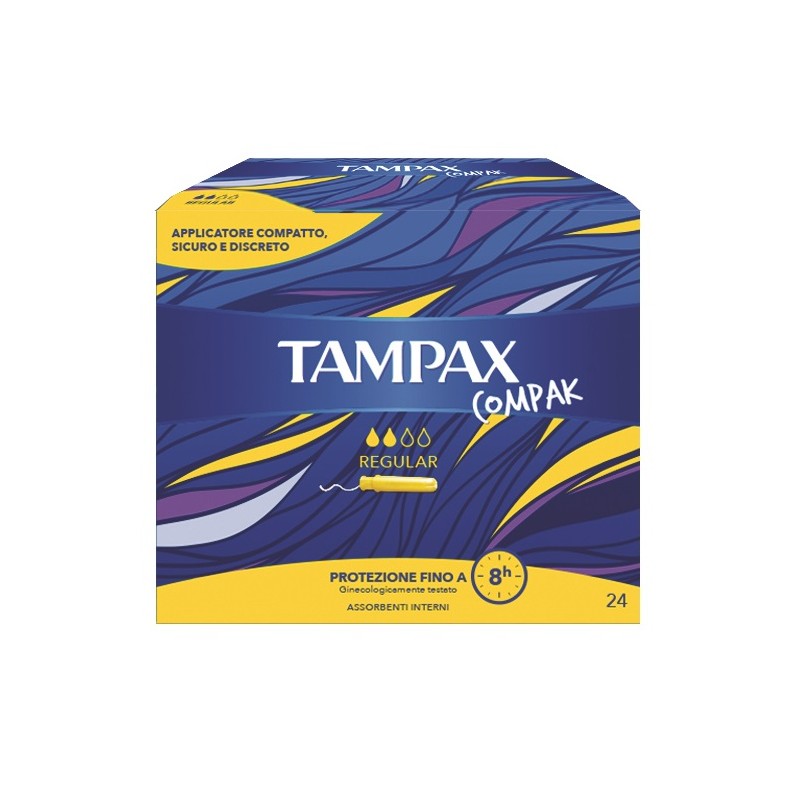 Tampax - Fater Tampax Compax Regular 24 Pezzi