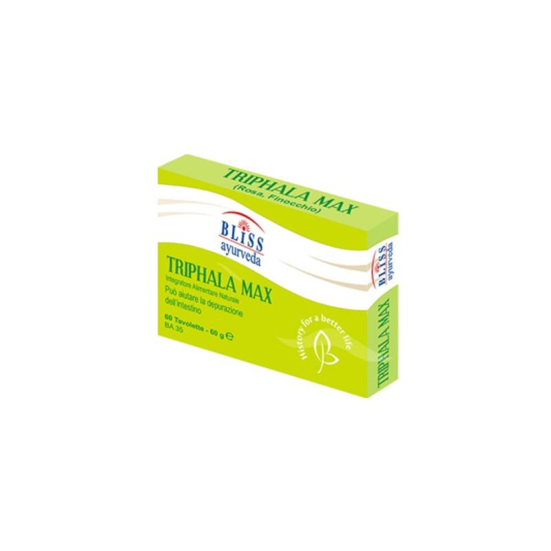 Bliss Ayurveda - Bliss Ayurveda Italy Triphala Max 60 Compresse