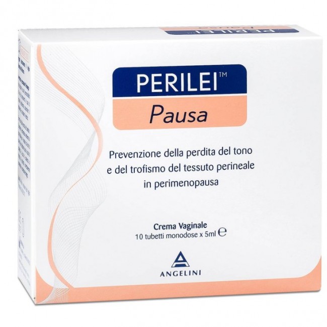 Angelini Pharma - Angelini Perilei Pausa Crema Vaginale 10 Tubetti Monodose Da 5ml