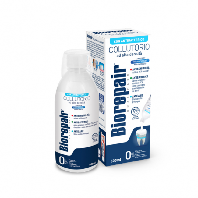 Coswell - Biorepair Collutorio Antibatterico 3in1 - 500ml