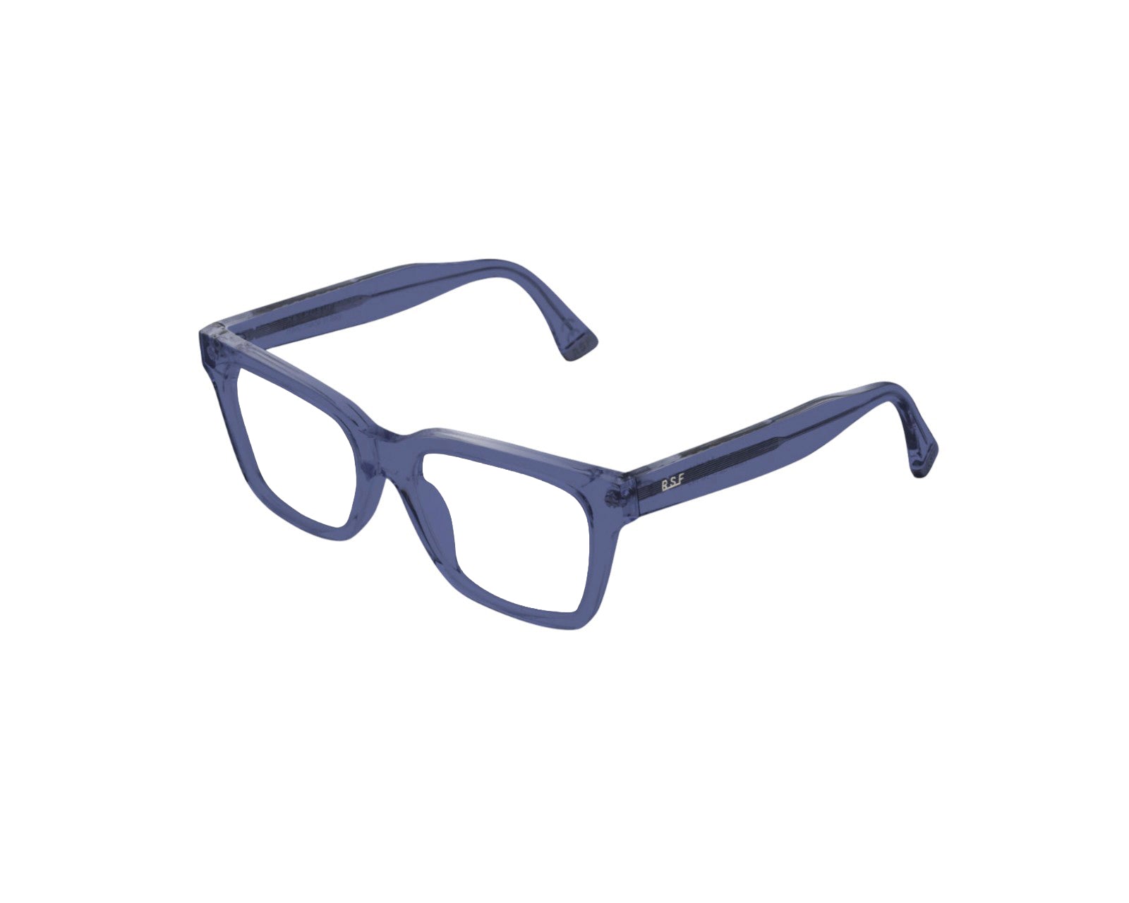 Retrosuperfuture Unisex Fdi America Optical Bluissimo Montature Da Vista Acetato Blu  Squadrata