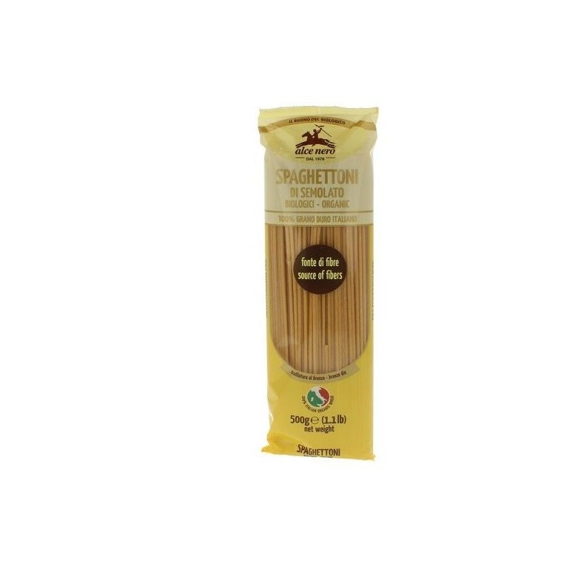 Alce Nero - Alce Nero Spaghettoni Di Semola Senatore Cappelli Bio 500 G