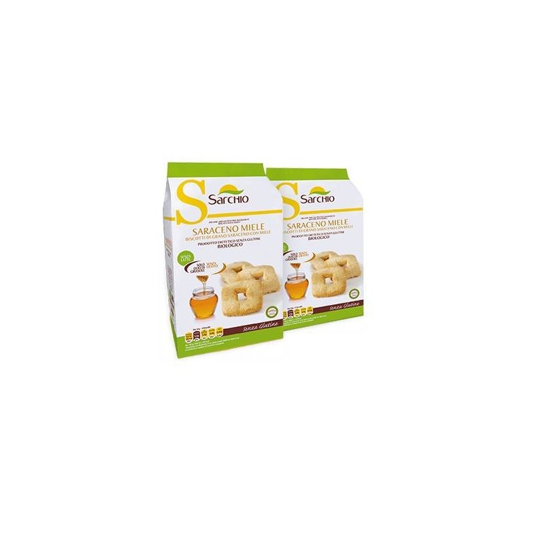 Sarchio - Sarchio Biscotti Saraceno Miele Senza Lievito 200 G
