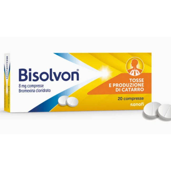 Opella Healthcare Italy - Opella Healthcare Italy Bisolvon 8 Mg Compresse Bromexina Cloridrato