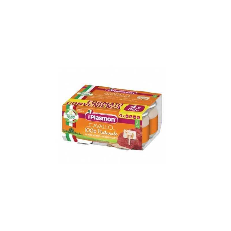 Plasmon - Plasmon Omogeneizzato Cavallo 4 X 80 G