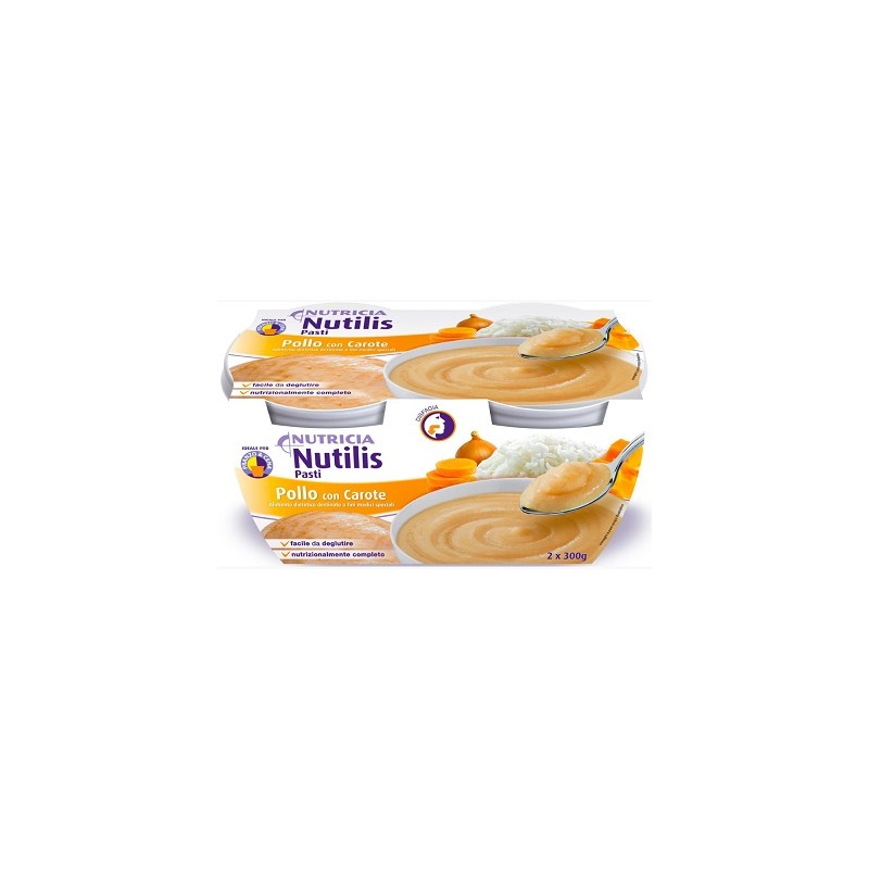 Nutricia - Danone Nutricia Soc. Ben. Nutilis Pasti Pollo Con Carote 2 X 300 G