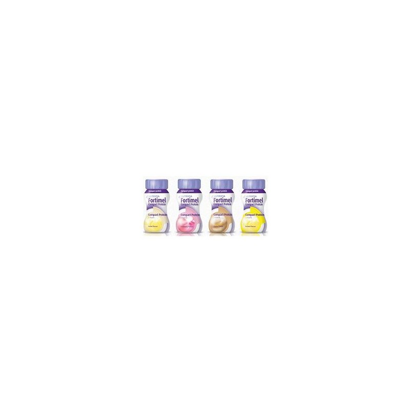 Nutricia - Danone Nutricia Soc. Ben. Fortimel Compact Protein Fragola 4 Bottiglie 125 Ml