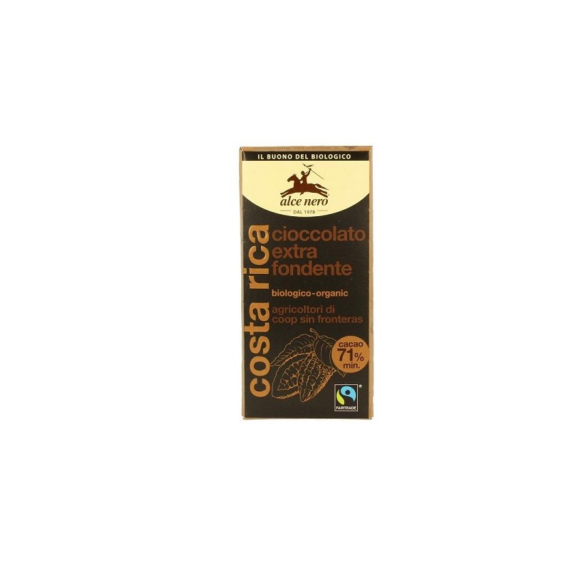 Alce Nero - Alce Nero Tav Ciocc Extra Fondente Bio Fairtrade 100 G