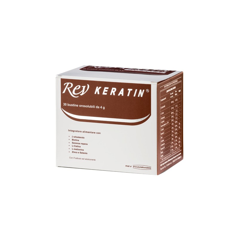 Rev Pharmabio - Rev Pharmabio Rev Keratin 30 Bustine