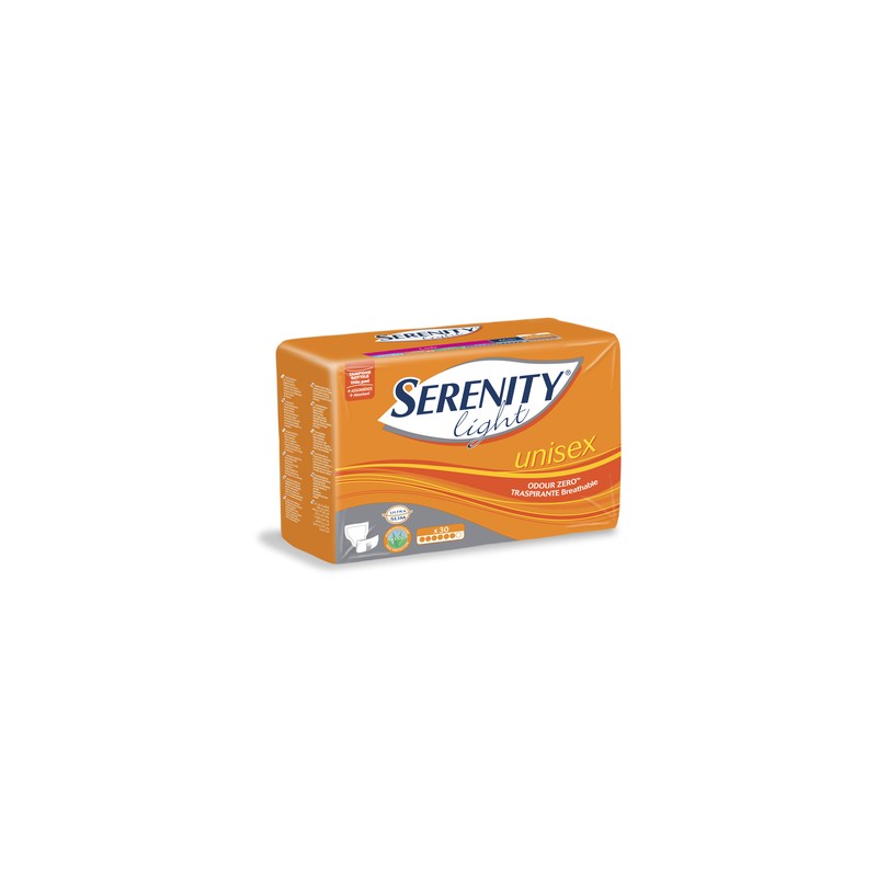 Serenity - Pannolone Per Incontinenza Serenity Unisex 30 Pezzi