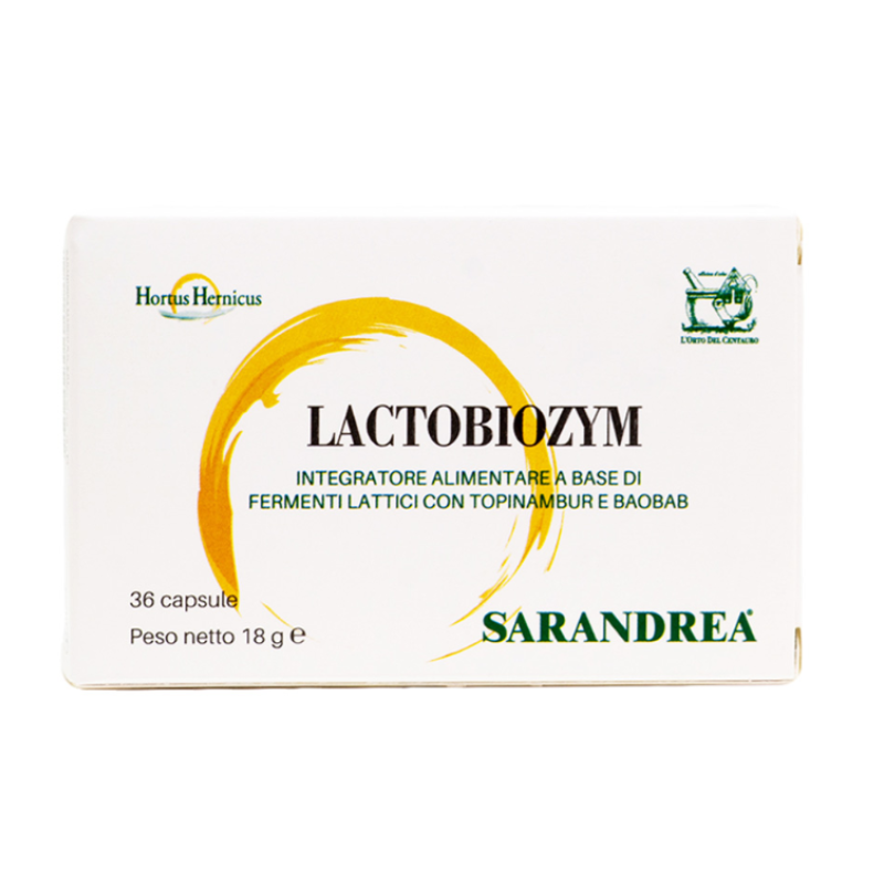 Sarandrea Marco &c. - Lactobiozym Integratore Per Il Benessere Intestinale 36 Capsule