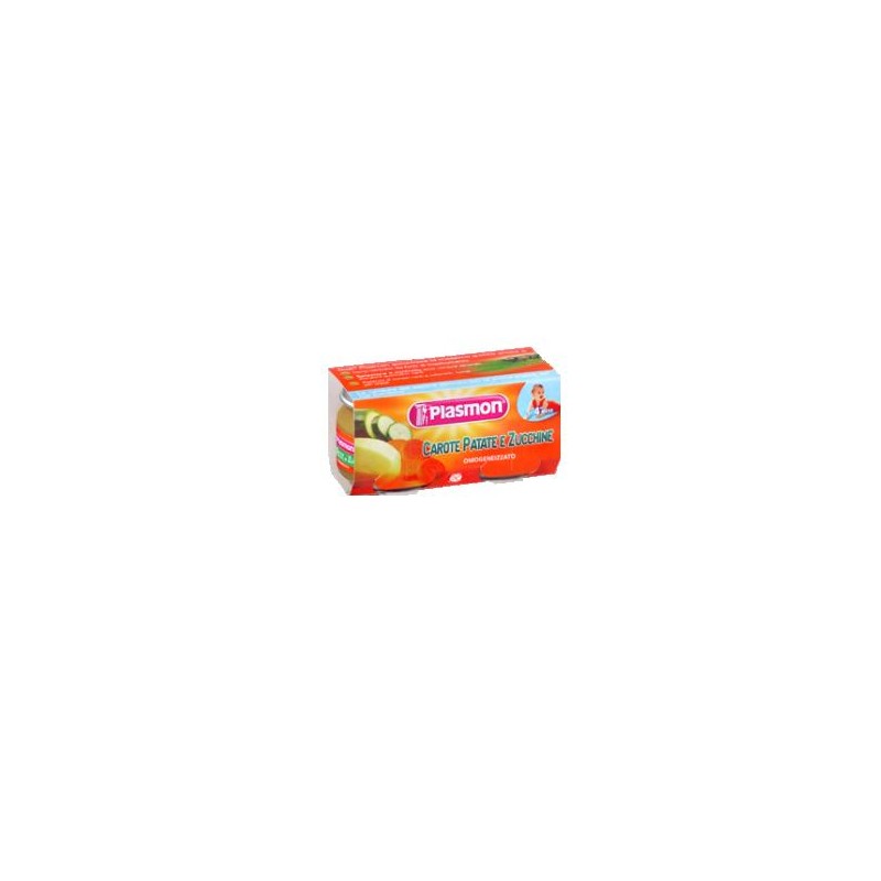 Plasmon - Plasmon Omogeneizzato Carota/patata/zucc 80 G X 2 Pezzi