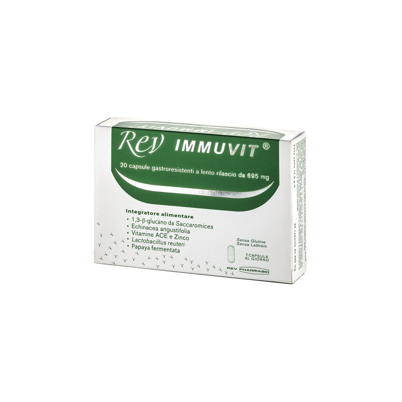 Rev Pharmabio - Rev Pharmabio Rev Immuvit 20 Capsule