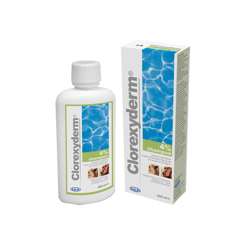 Icf Prodotti Veterinari - Nextmune Italy Clorexyderm Shampoo 4% 250 Ml