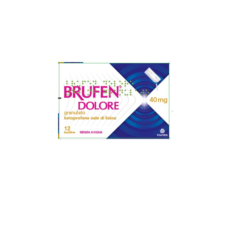 Mylan - Brufen Dolore 40 Mg Sospensione Orale Granulato 12 Bustine Antinfiammatorio