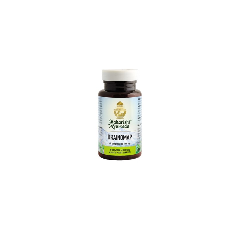 Maharishi Ayurveda - Map Italia Drainomap 60 Compresse