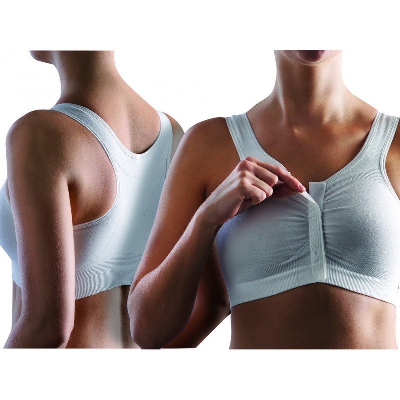 Safte - Safte Orione 9696 Reggiseno Post-operatorio Bianco Taglia M