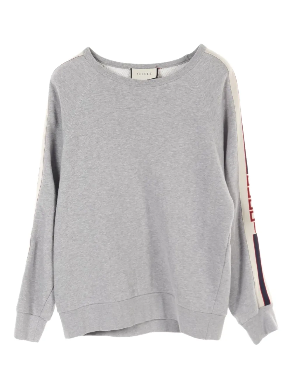 Gucci Pre-Owned 2010s Sylvie Web-detail sweater - Grigio