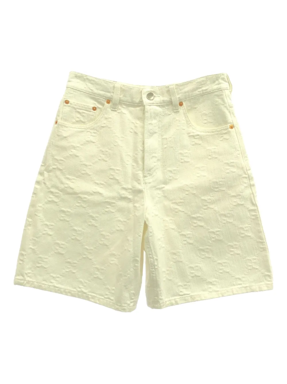Gucci Pre-Owned 2010s GG Damier jacquard shorts - Toni neutri