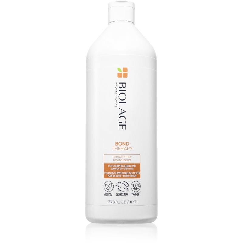 Biolage Bond Therapy Balsamo Per Capelli Danneggiati, Fragili E Indeboliti 1000 Ml