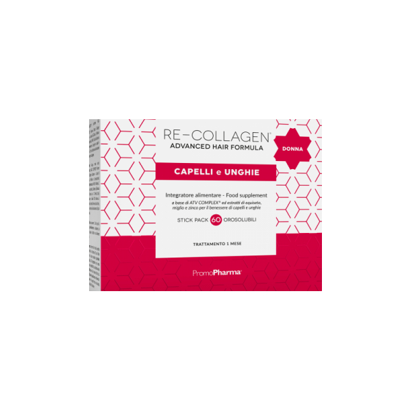 Re-Collagen Advanced Hair Formula Donna Unghie E Capelli 60 Stick